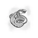 snake bite mark tattoo tattoo design idea