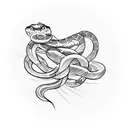 snake bite mark tattoo tattoo design idea