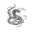 snake bite mark tattoo tattoo design idea