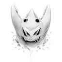 ghost using gengar tattoo design idea