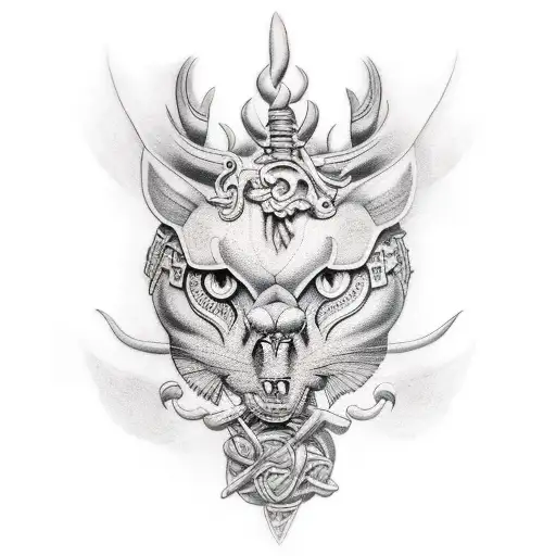 mythology tattoo design idea