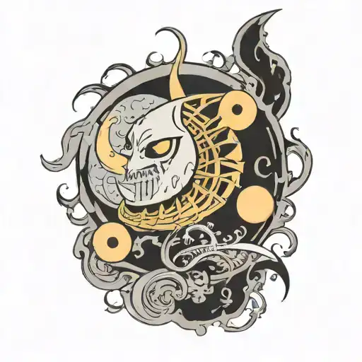 soul eater moon   tattoo design idea