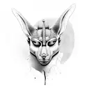Anubis tattoo design idea