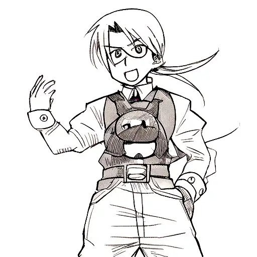 a heart made fullmetal tattoo design idea