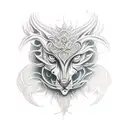 Druid tattoo design idea