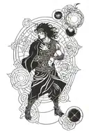 dante's inferno 9 circles tattoo design idea