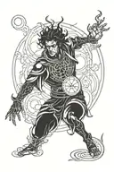 dante's inferno 9 circles tattoo design idea