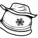 jeepney with hat tattoo design idea