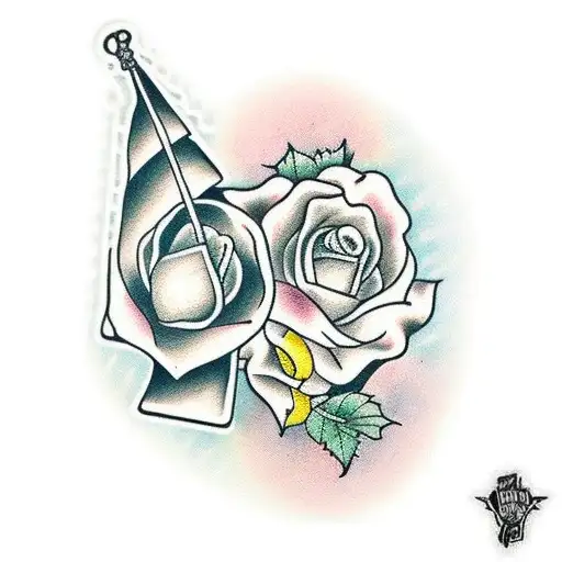 women hand with the word hope tattoo design idea