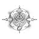 forearm tattoo with the zodiac signs leo, sagittarius, taurus, libra and virgo tattoo design idea