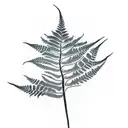 Fern Tree tattoo design idea