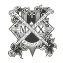 Roman numeral with the date March 14, 2006 and March 15, 2005 tattoo design idea