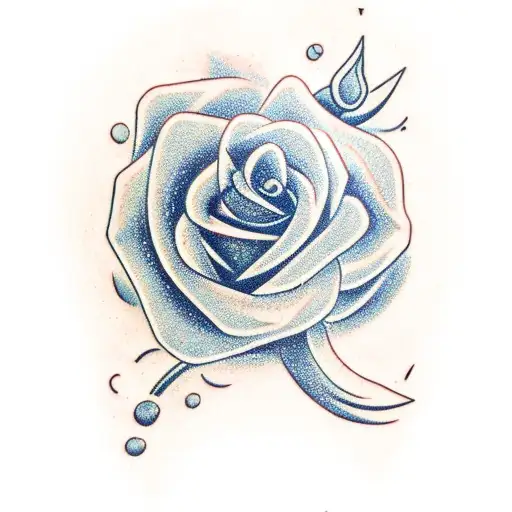 VANNAVER, spelled out on top of a rose bush  tattoo design idea