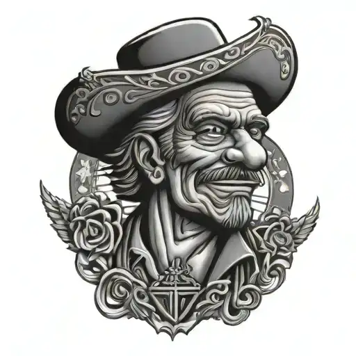 chicano simpson tattoo design idea