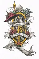 Harry Potter themed sleeve tattoo tattoo design idea