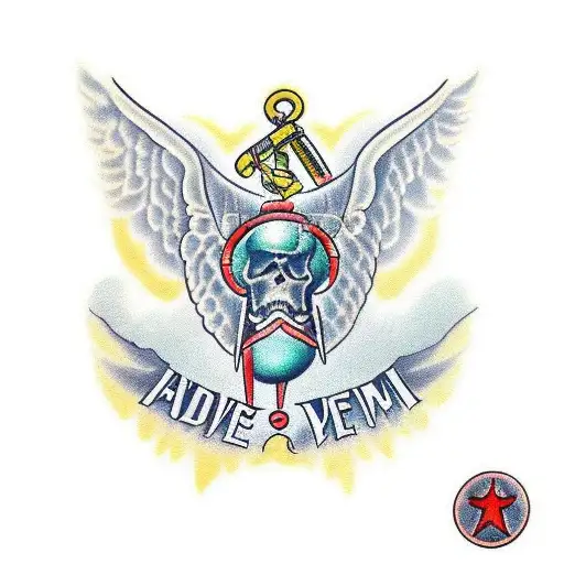 Made in heaven tattoo design idea
