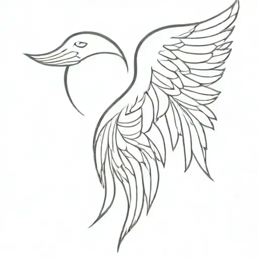 Angel wing tattoo tattoo design idea