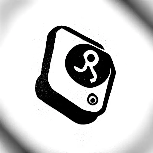 dj and radio  tattoo design idea