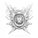  a motorcycle engine, which seems to be part of some internal organ of my body. That transmits power, wisdom and rebelli tattoo design idea