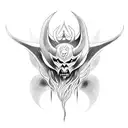 Lucifer tattoo design idea