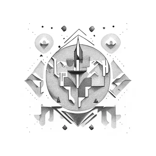 creation of Adam  tattoo design idea