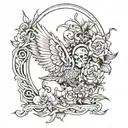 property of alex hanson  tattoo design idea