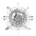 cpu architecture left chest tattoo design idea