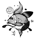 Pisces  tattoo design idea