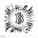 bitcoin tattoo design idea