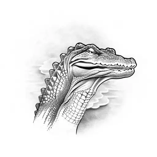 alligator sleeve tattoo tattoo design idea