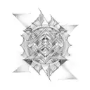 heaven gate tattoo design idea