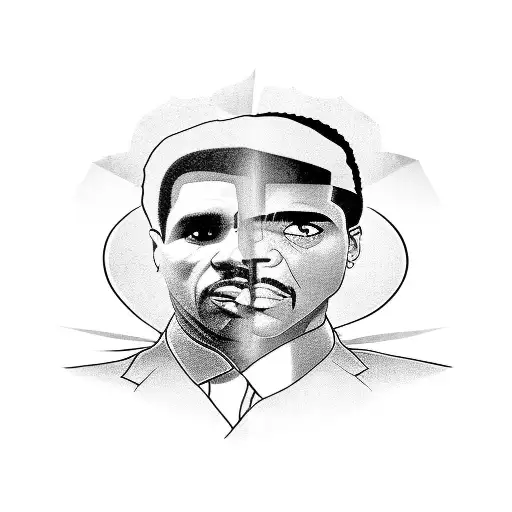 A collage of iconic scenes from the Paid in Full, Scarface, and Goodfellas movies tattoo design idea