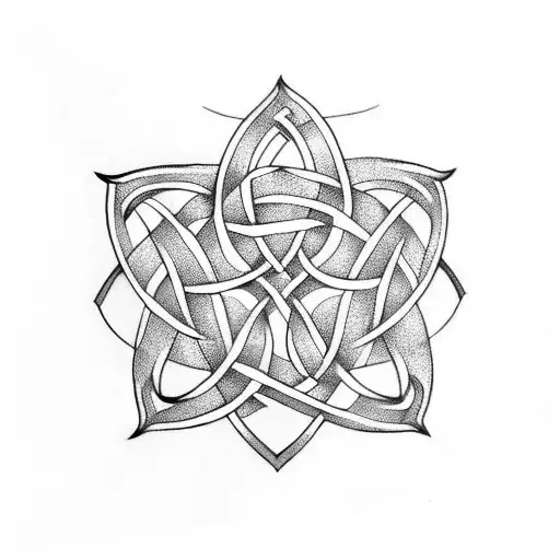 Celtic Knot tattoo design idea