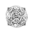 Celtic Knot tattoo design idea