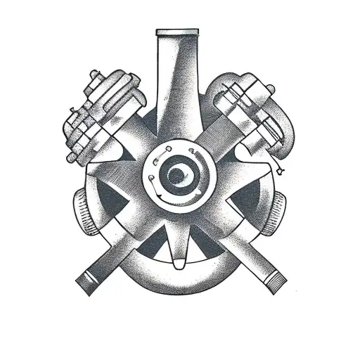 soviet meat grinder tattoo design idea