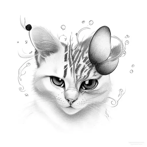 my child name Harvey and my wife name Georgiana tattoo design idea