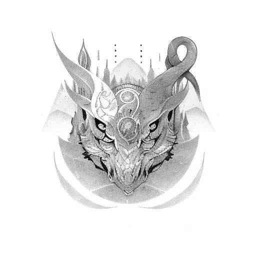 trust the process tattoo design idea