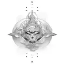 trust the process tattoo design idea