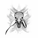 P51 Mustang  tattoo design idea