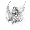 fairy tail tattoo design idea