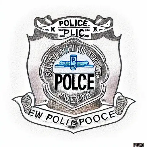 fuck police tattoo design idea
