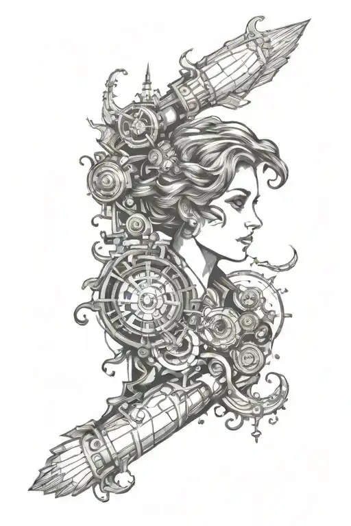 bioshock infinite  tattoo design idea