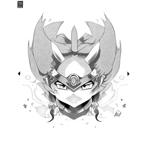 Horney Megumin from Konosuba  tattoo design idea