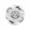 A wave-inspired design with the zodiac symbols for Virgo and Aquarius incorporated, representing the client's love for water and their astrological signs tattoo design idea