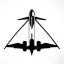 747 airplane seat tattoo design idea