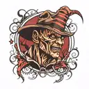 freddy Krueger tattoo design idea