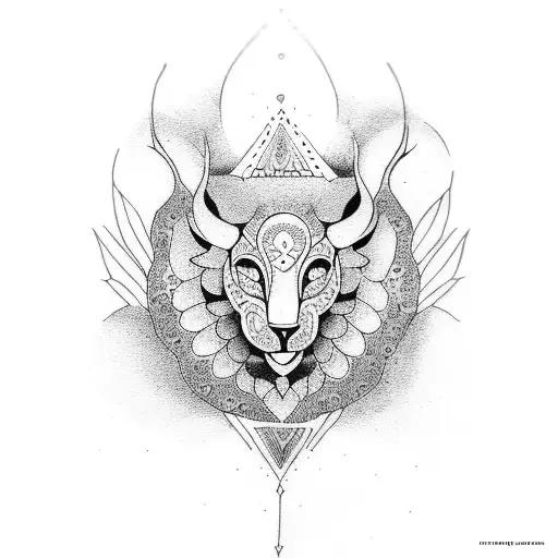 inner peace  tattoo design idea
