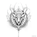 inner peace  tattoo design idea