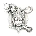 Hindu mythology tattoo design idea
