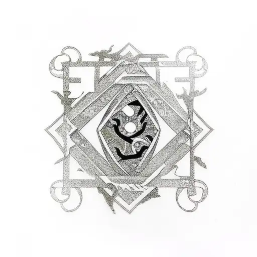 kintsugi tattoo design idea